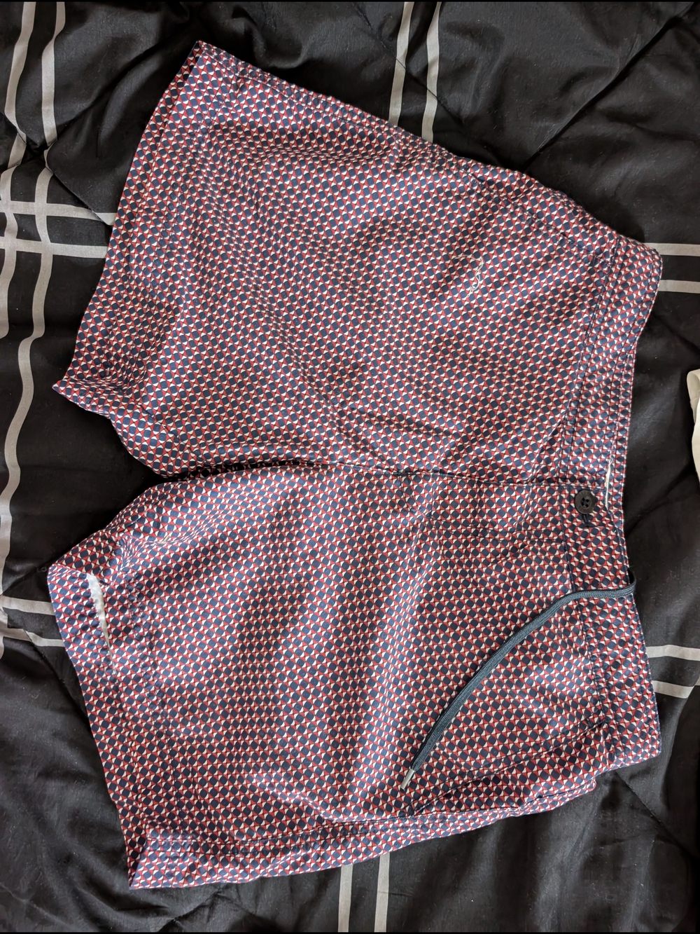 Ben Sherman Plaid Swim Shorts